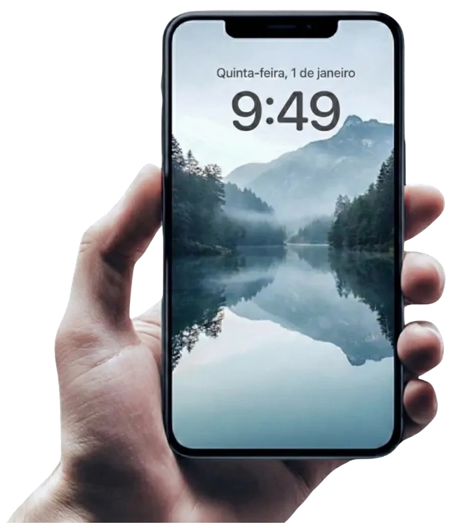 iPhone com notificações da Nexias AI